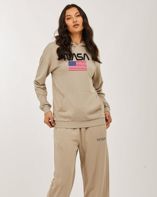 HOODIE NASA HABANO LOGO BANDERA