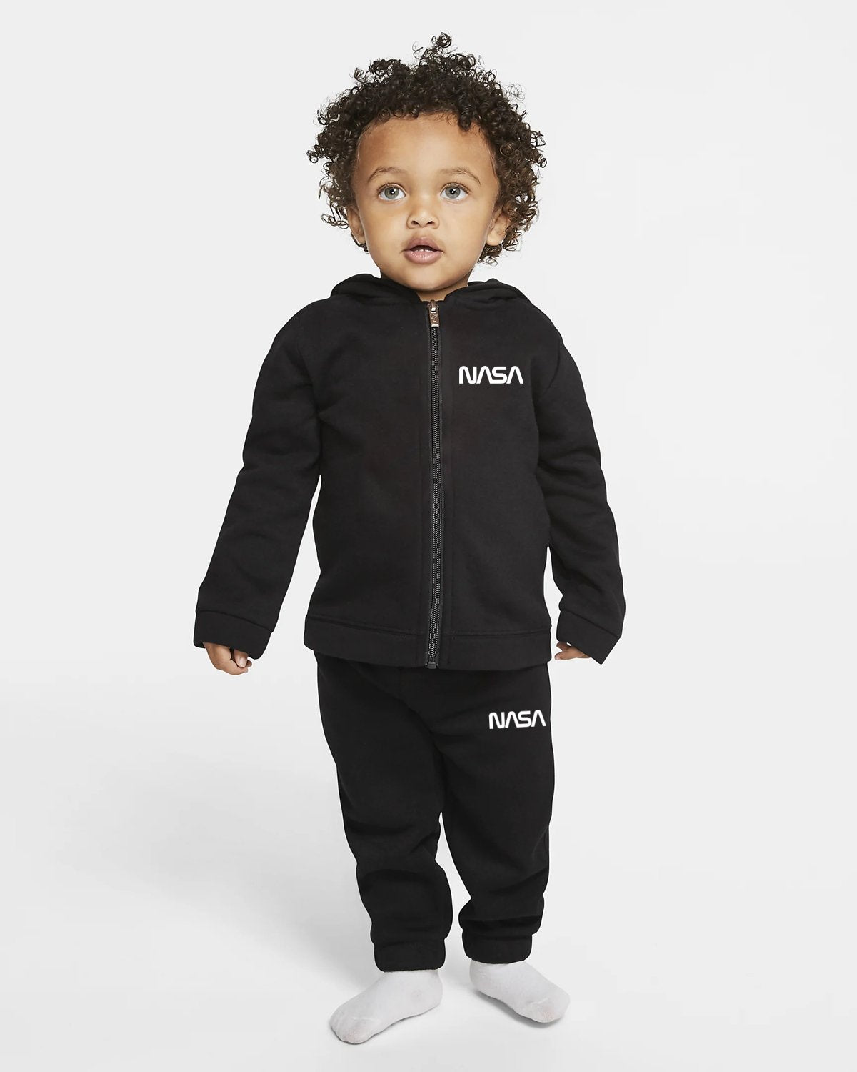 CHOMPA DE NIÑO NEGRO NASA