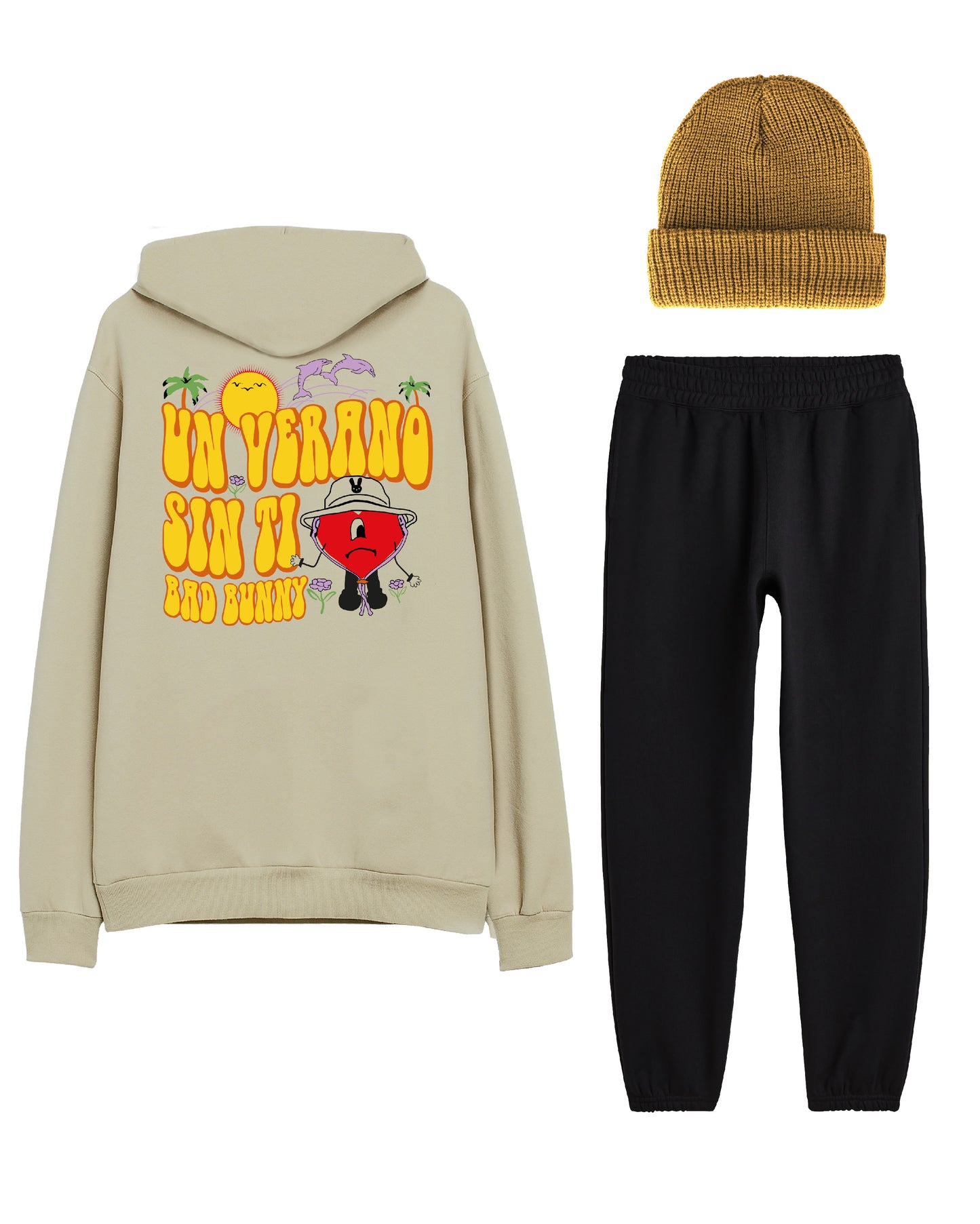 CONJUNTO CENTRAL PARK (SUDADERA + JOGGER + GORRO)