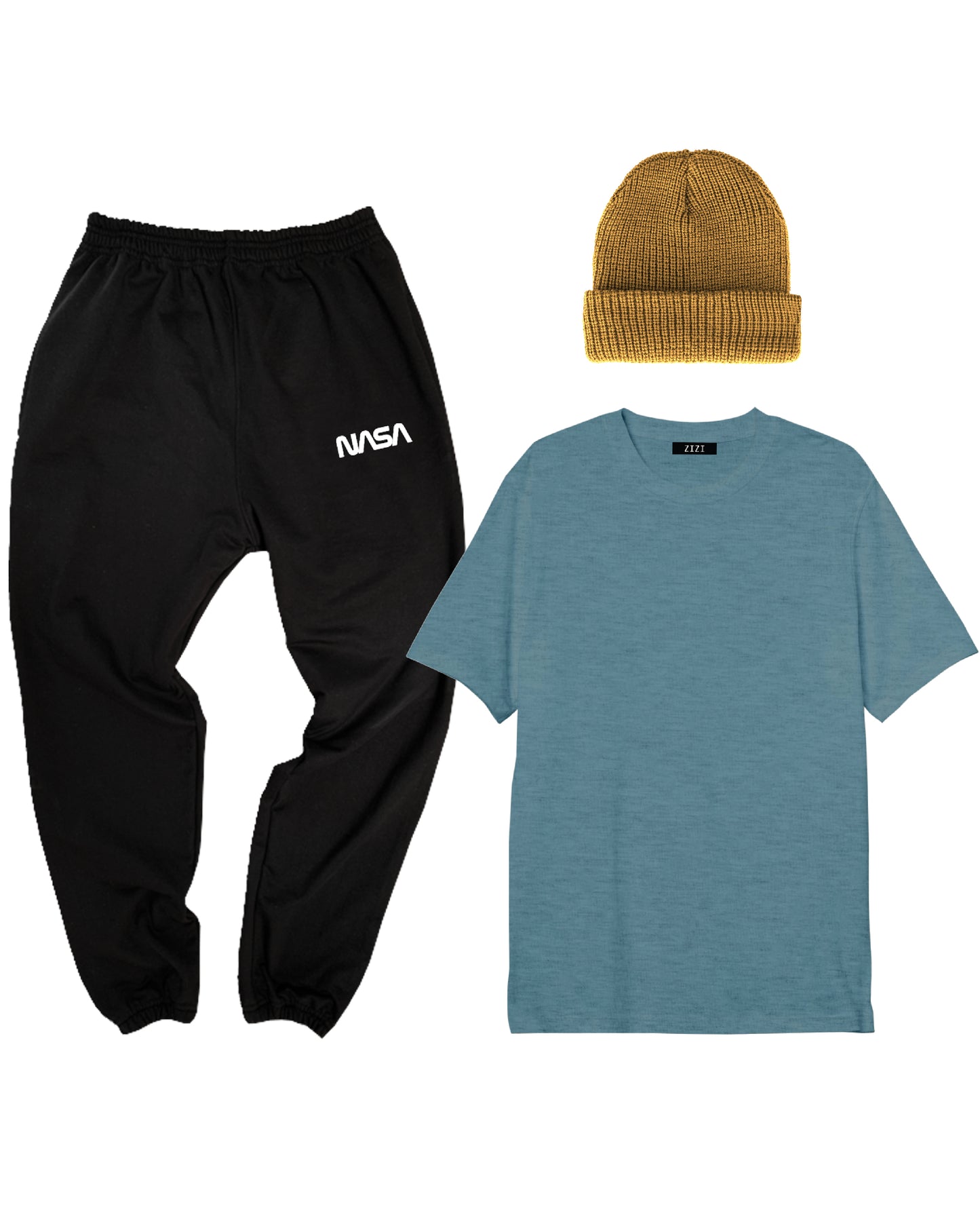 CONJUNTO ENERGY (CAMISETA + JOGGER + GORRO)