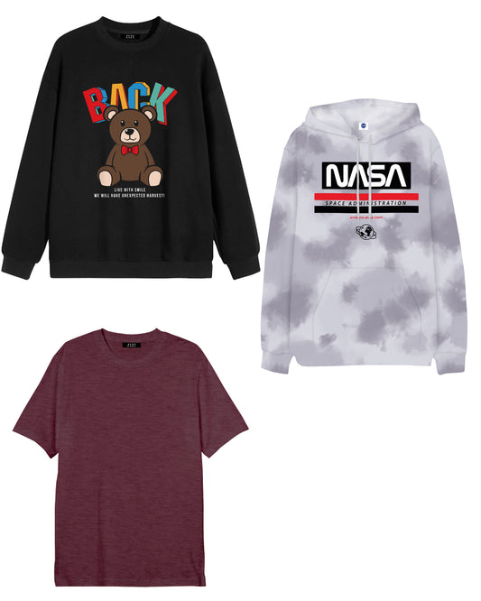 CONJUNTO GROSSO (SUDADERA + BUZO + CAMISETA)