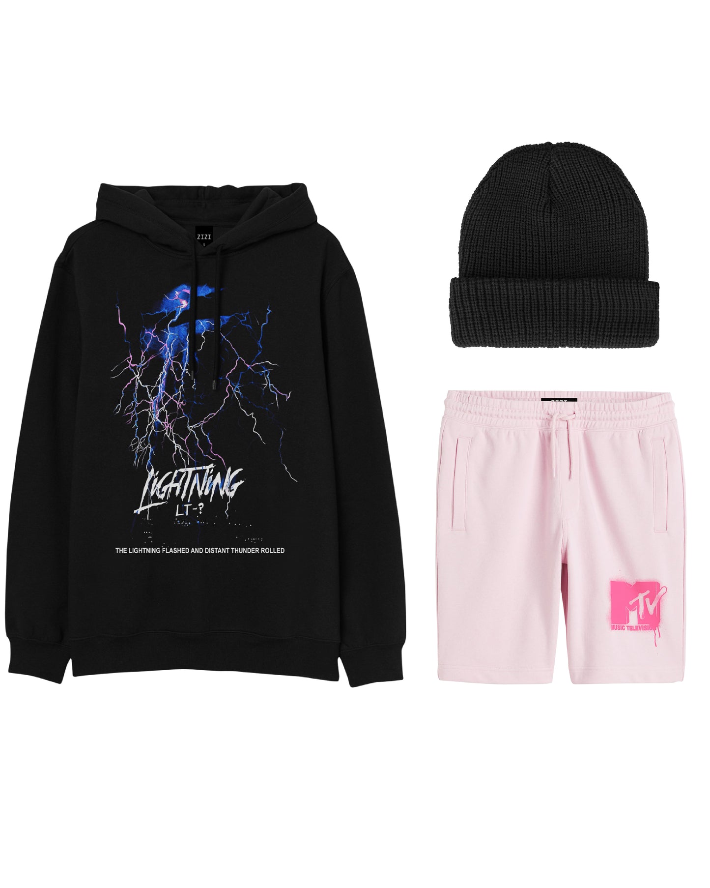 CONJUNTO STYLE (SUDADERA + SHORT + GORRO)