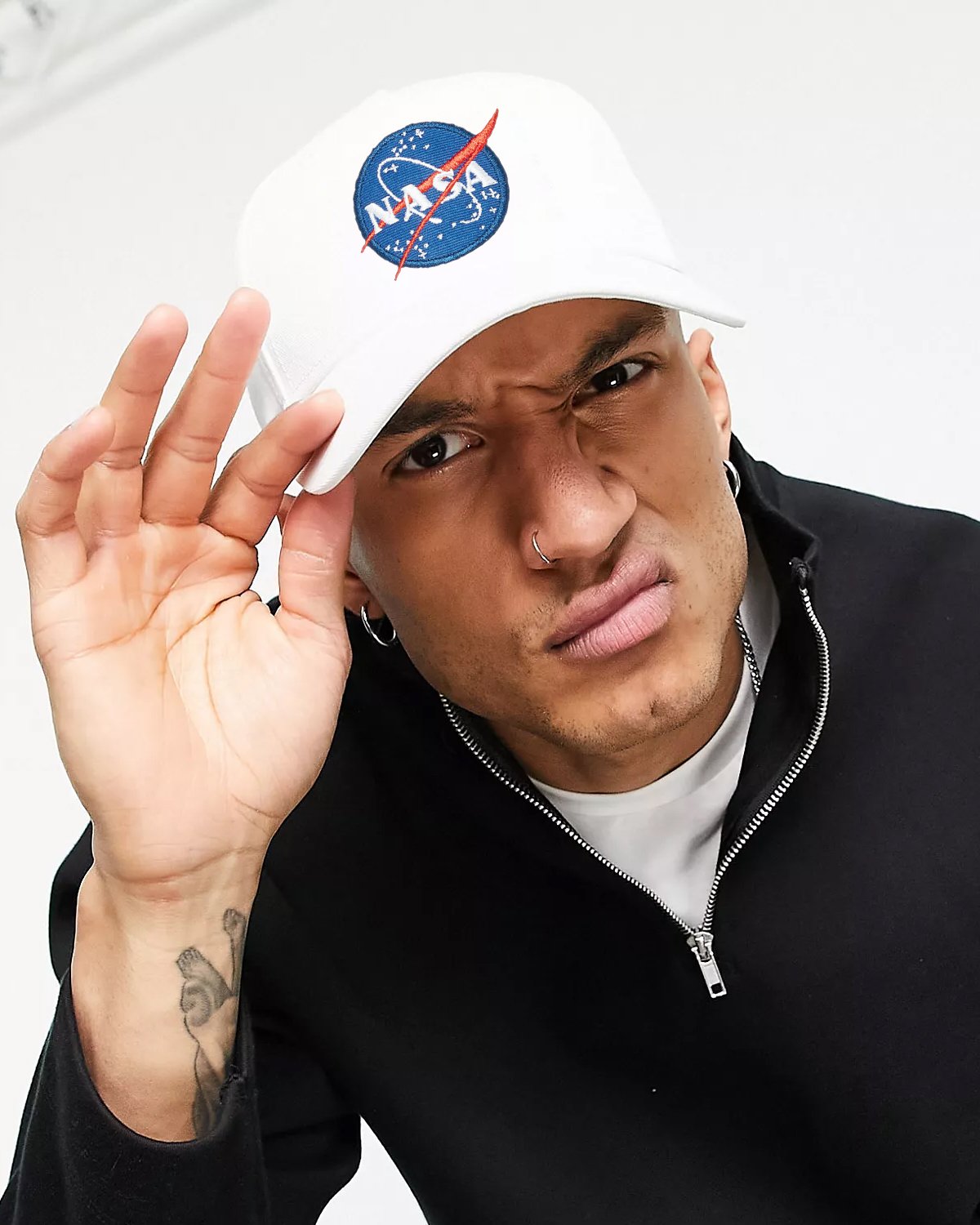 GORRA NASA - BLANCA