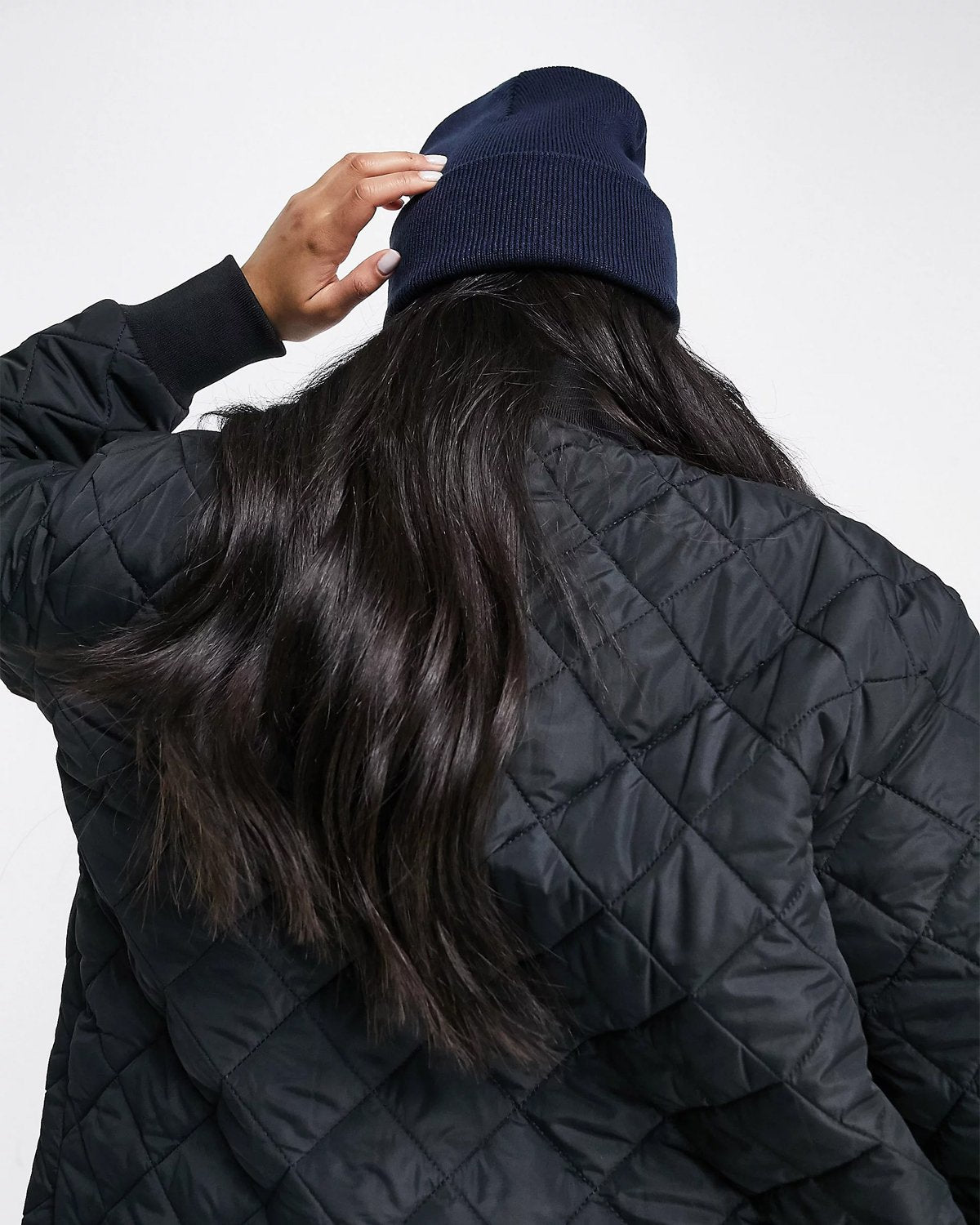 GORRO DE LANA NASA - AZUL
