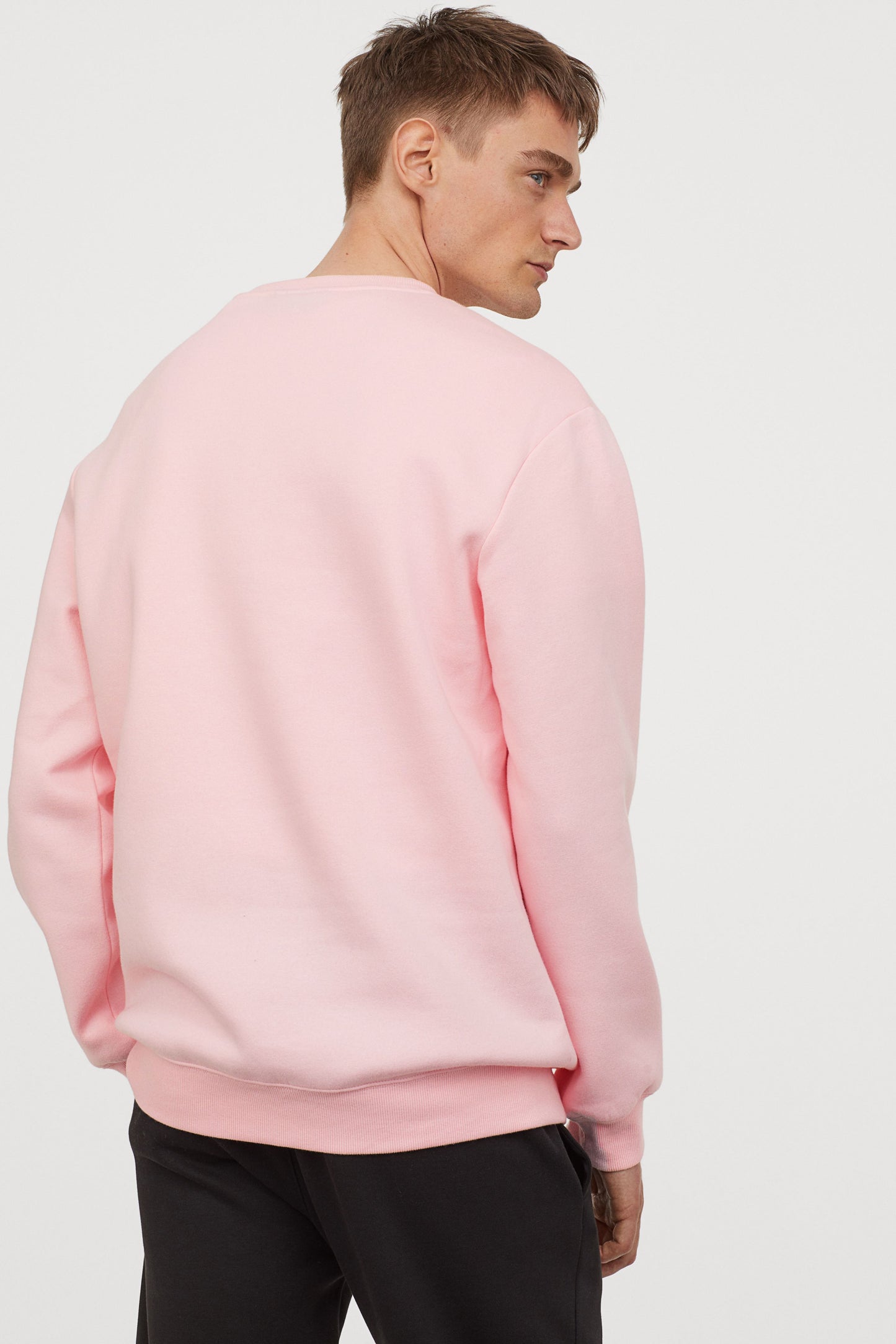 BUZO SIN CAPUCHA ROSA