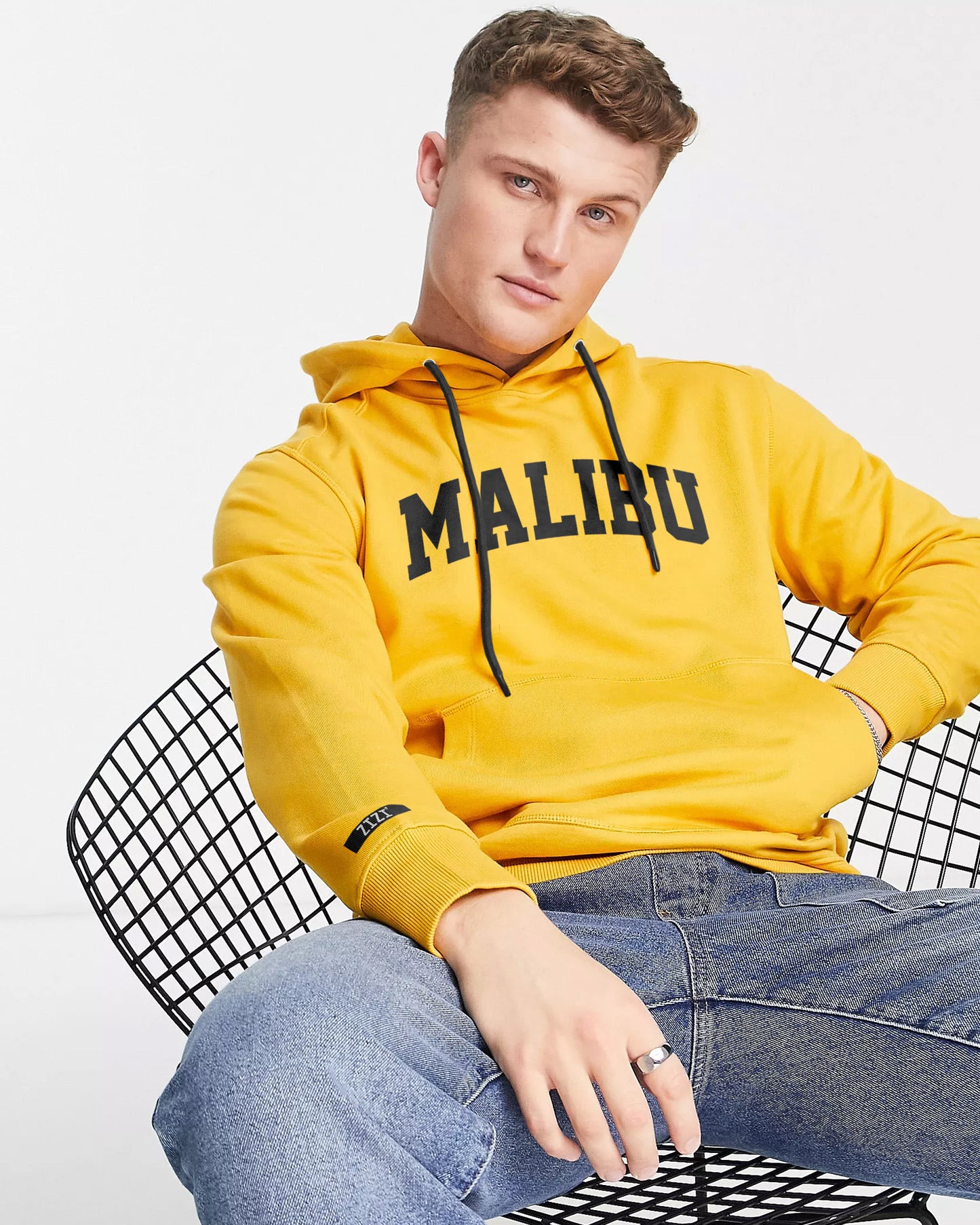 HOODIE MOSTAZA MALIBU