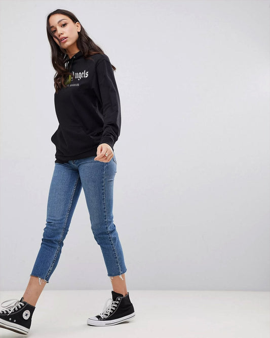 HOODIE NEGRO PALM ANGELS SPRAY