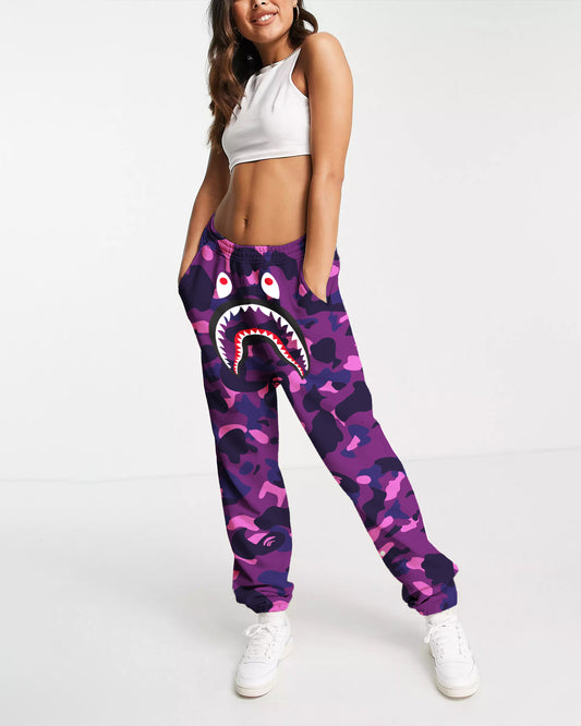 JOGGER SHARK MORADO