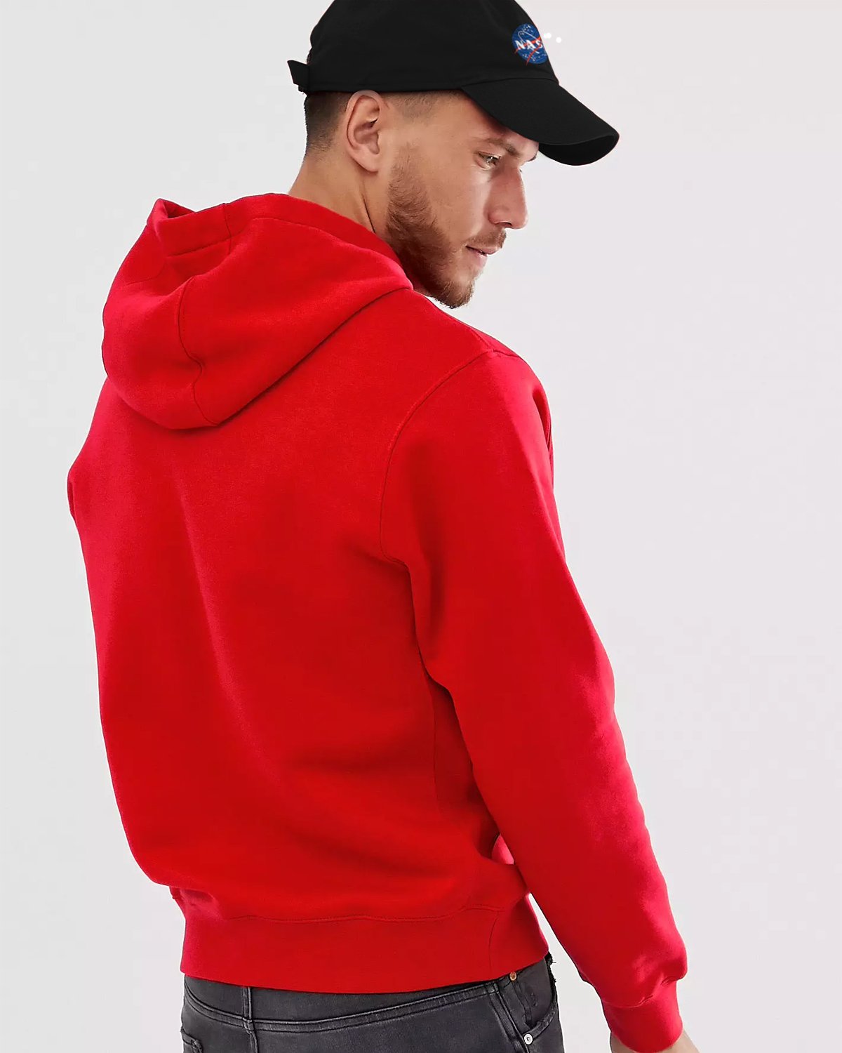 HOODIE NASA ROJO