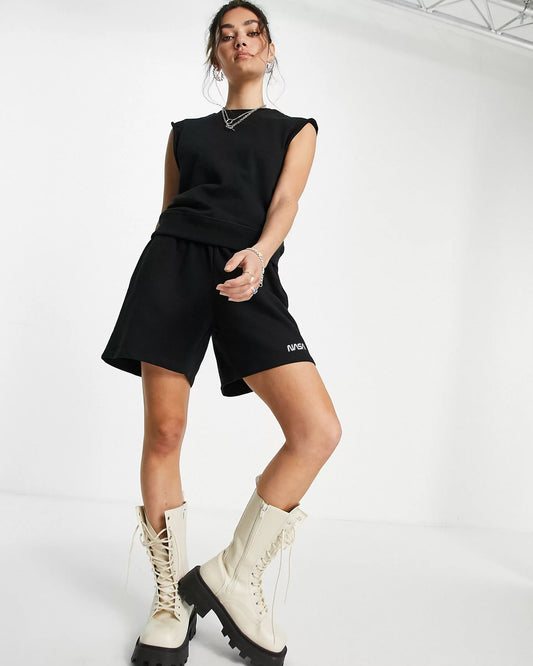 SHORT NASA NEGRO