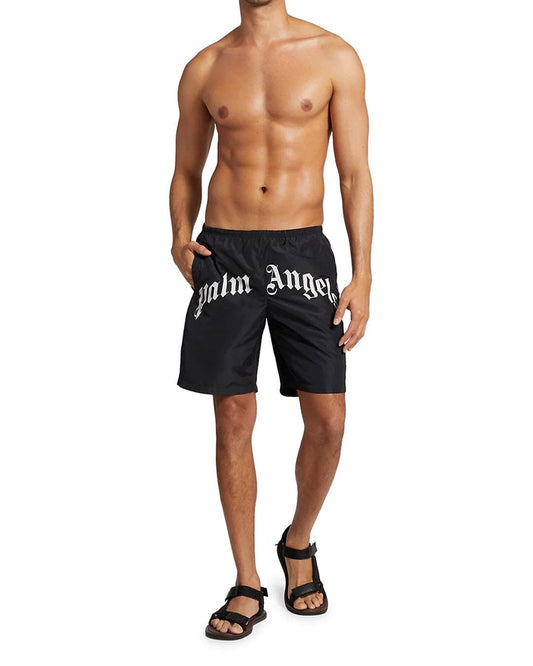 SHORT NEGRO PALM ANGELS