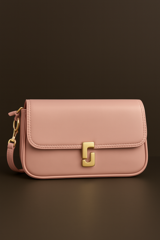 CARTERA BOLSO BLANCO HUESO BROCHE DE ORO VARIOS SERVICIOS + CORREA