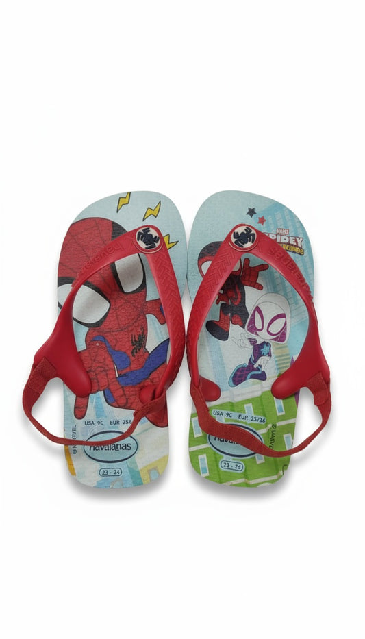 SANDALIA NIÑO MARVEL SPIDERMAN CELESTE