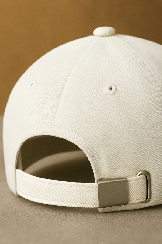 GORRA BLANCA LLANA AJUSTABLE UNISEX