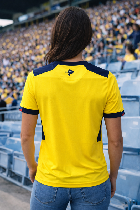 CAMISETA AMARILLA UNISEX SELECCIÓN ECUADOR