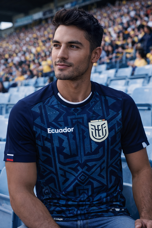 CAMISETA AZUL UNISEX SELECCIÓN ECUADOR