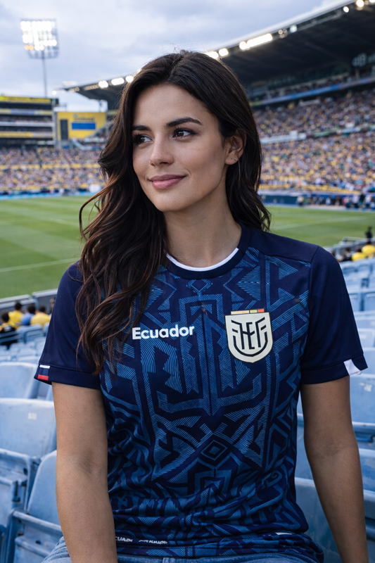 CAMISETA AZUL UNISEX SELECCIÓN ECUADOR