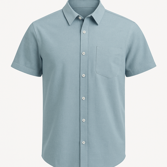 CAMISA MANGA CORTA CON BOLSILLO