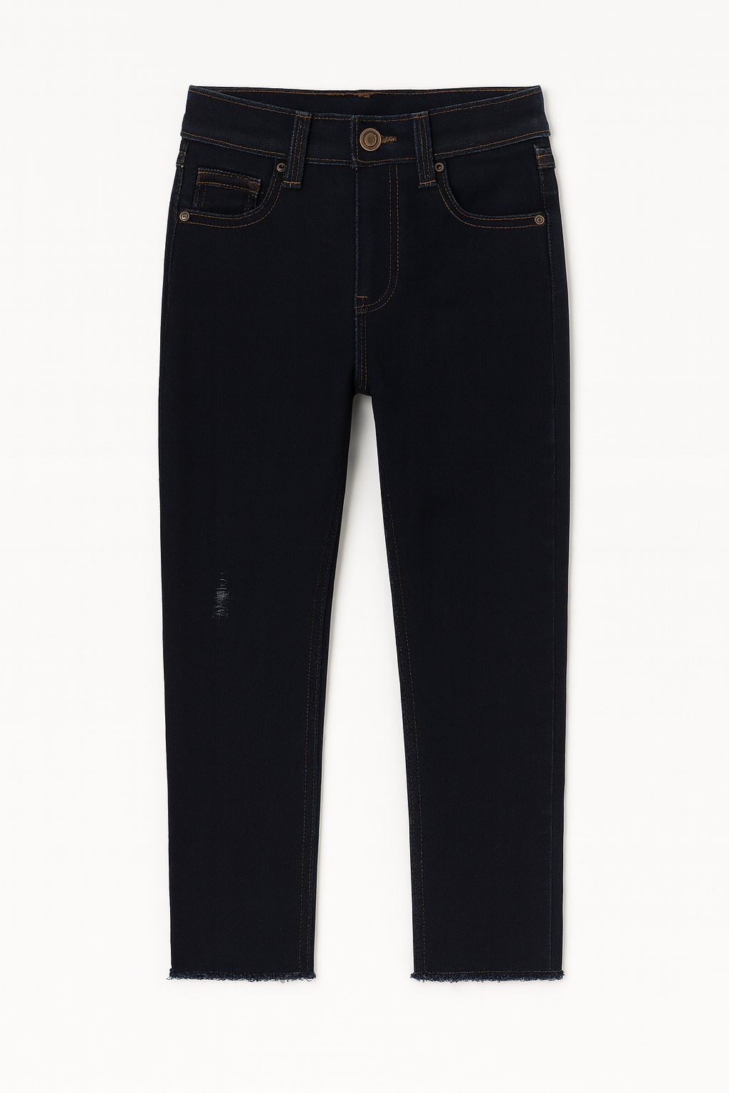 PANTALÓN JEAN NIÑO SLIM FIT AZUL MARINO OSCURO STRETCH