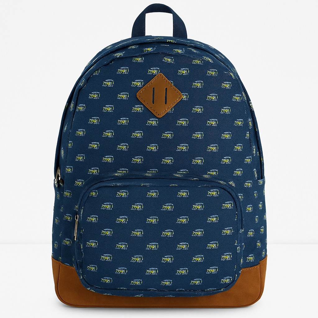 MOCHILA UNISEX DENIM COLLAGE