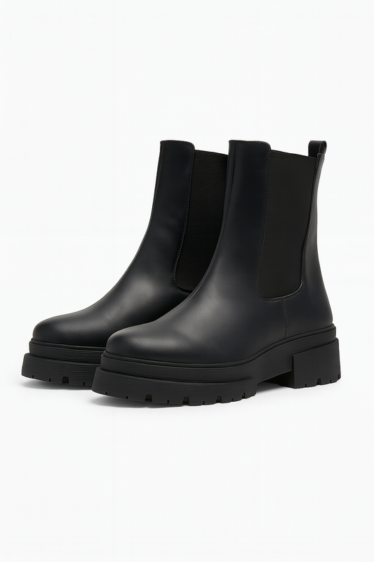 BOTAS DAMA NEGRAS AJUSTABLES