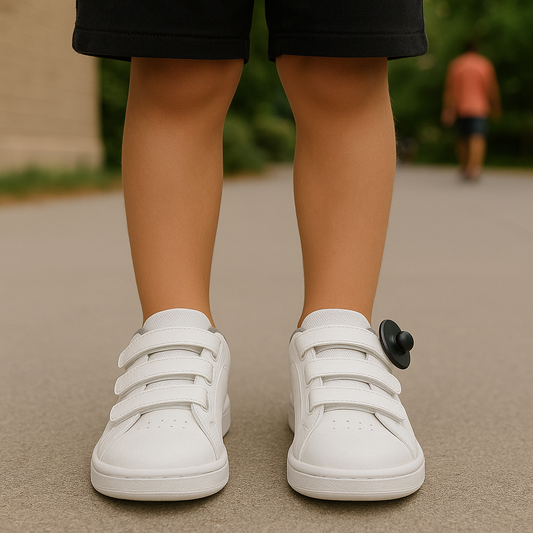 ZAPATOS ANGEL NIÑO DEPORTIVO BLANCO CIERRE VELCRO