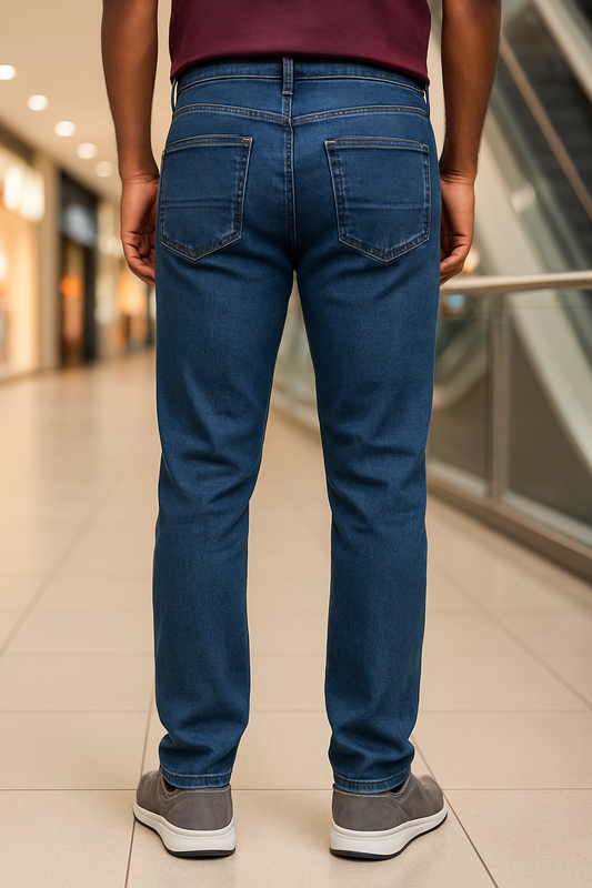 PANTALÓN JEAN SKINNY AZUL OSCURO