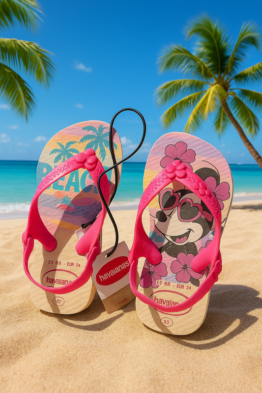 SANDALIA NIÑA DISNEY CLAS FUCSIA