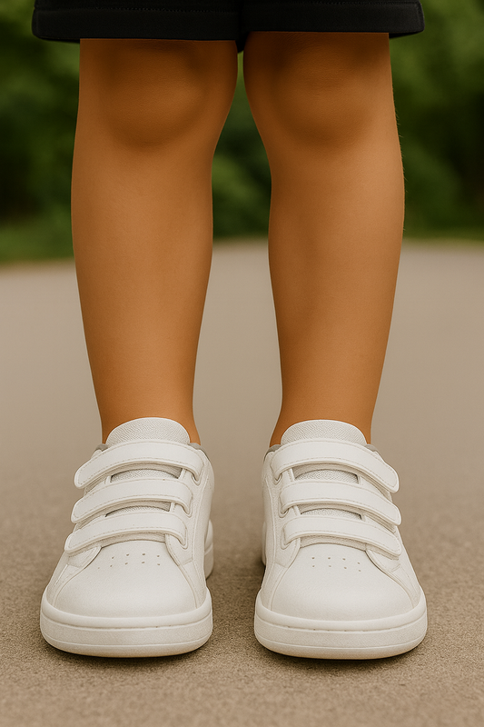 ZAPATOS ANGEL NIÑO DEPORTIVO BLANCO CIERRE VELCRO