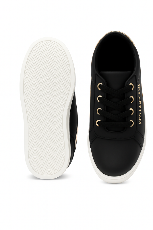 ZAPATOS DAMA MISS CALIFORNIA CON DETALLES DORADOS