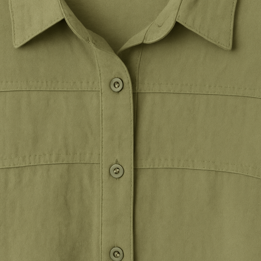 BLUSA DE CUELLO MANGA LARGA CORTE CAIDO