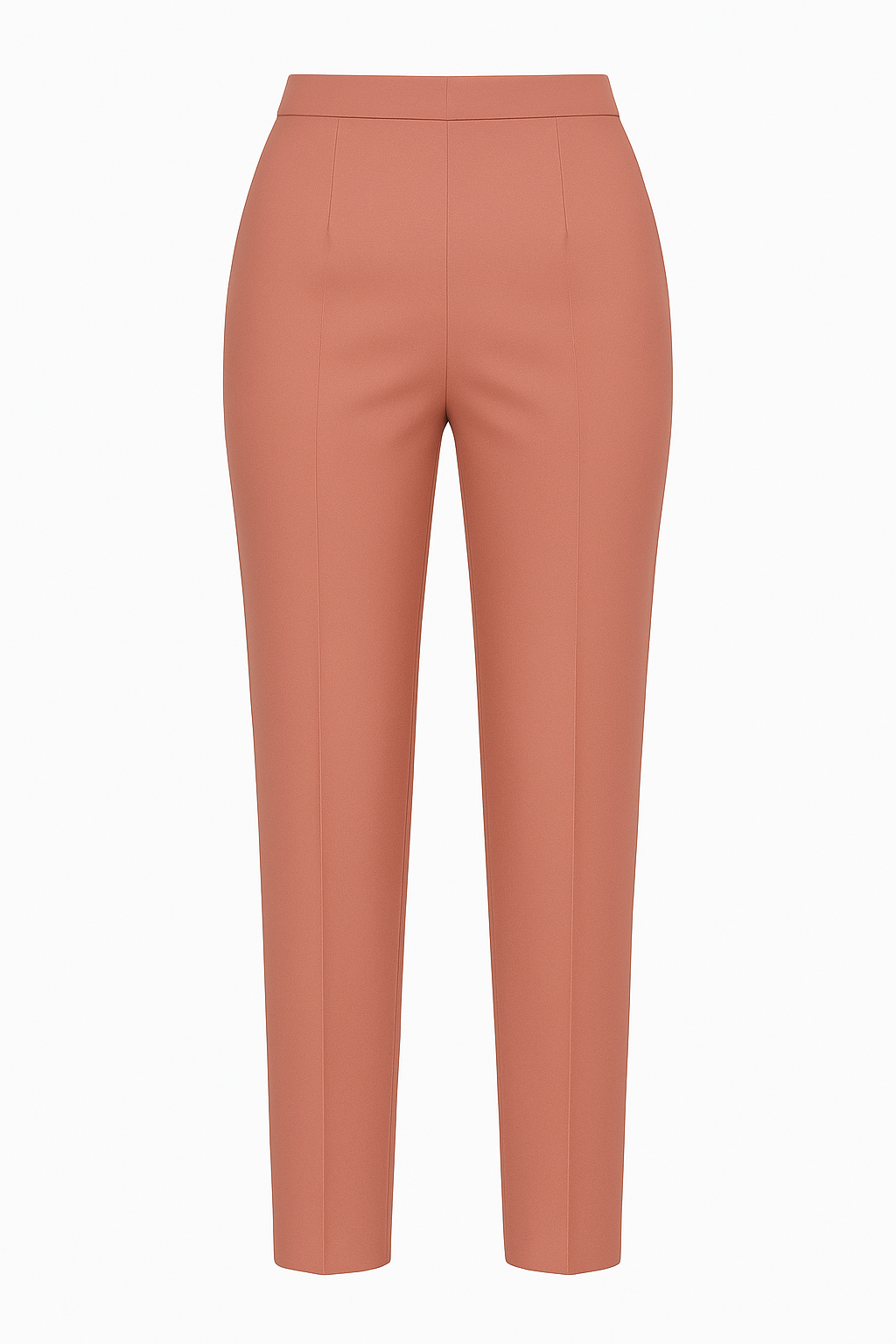 PANTALON DAMA FORMAL PALO DE ROSA PINZAS GABARDINA PREMIUM BOLSILLOS LATERALES Y TRASEROS