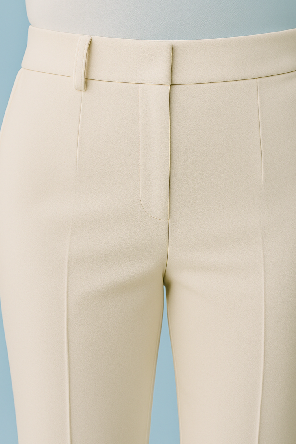 PANTALON DE DAMA FORMAL CON ABERTURA DE TOBILLO BOLSILLOS LATERALES Y TRASEROS