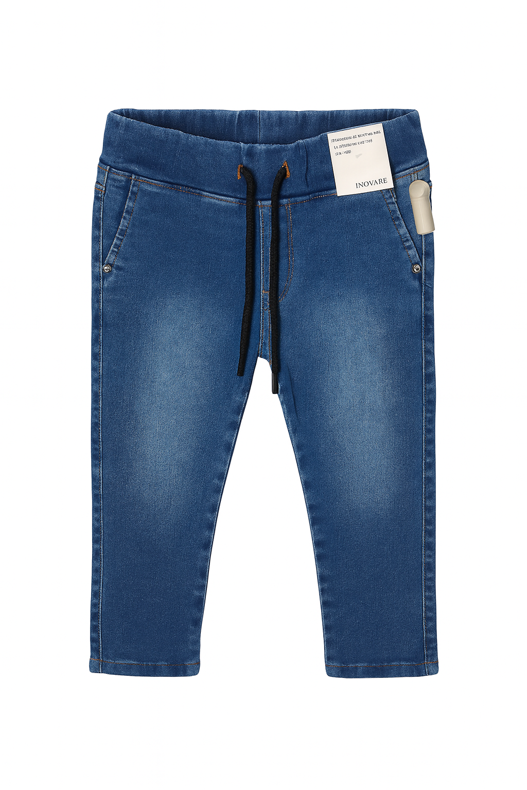 JEAN NIÑ@ CELESTE CORDON NEGRO AJUSTABLE