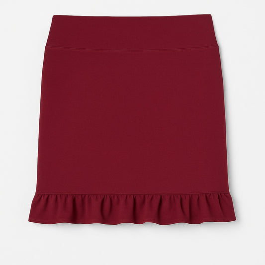 FALDA VINO CON VUELO