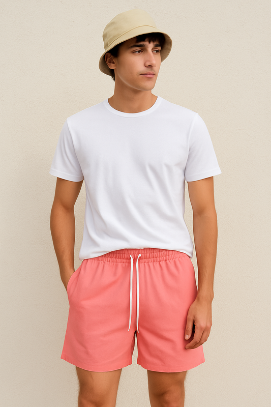 SHORT PLAYERO UNISEX CON ELÁSTICO + CORDÓN AJUSTABLE