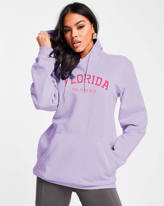 HOODIE LILA FLORIDA