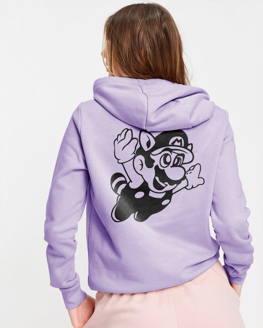 HOODIE LILA SUPER MARIO