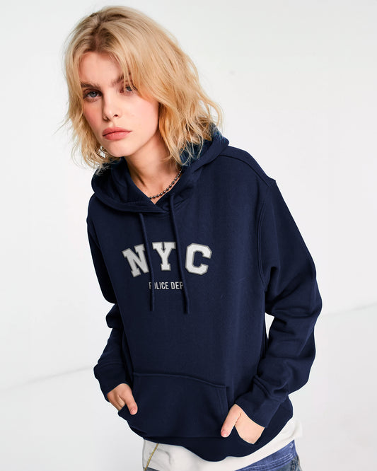 HOODIE AZUL MARIN NYC POLICE