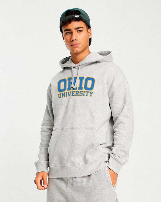 HOODIE GRIS OHIO UNIVERSITY