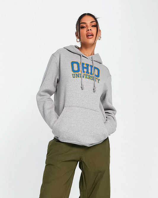 HOODIE GRIS OHIO UNIVERSITY