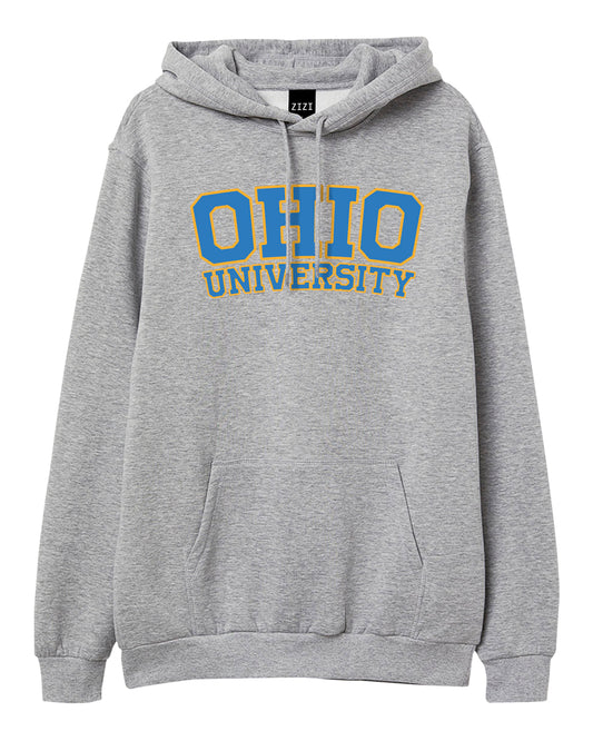 HOODIE GRIS OHIO UNIVERSITY