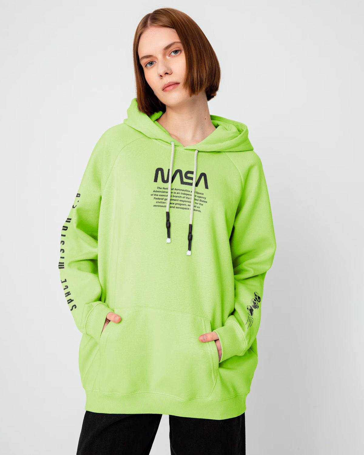 HOODIE NASA NEÓN