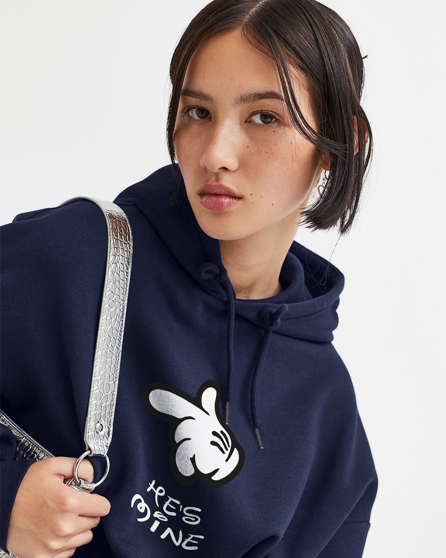 HOODIE AZUL HE IS MINE