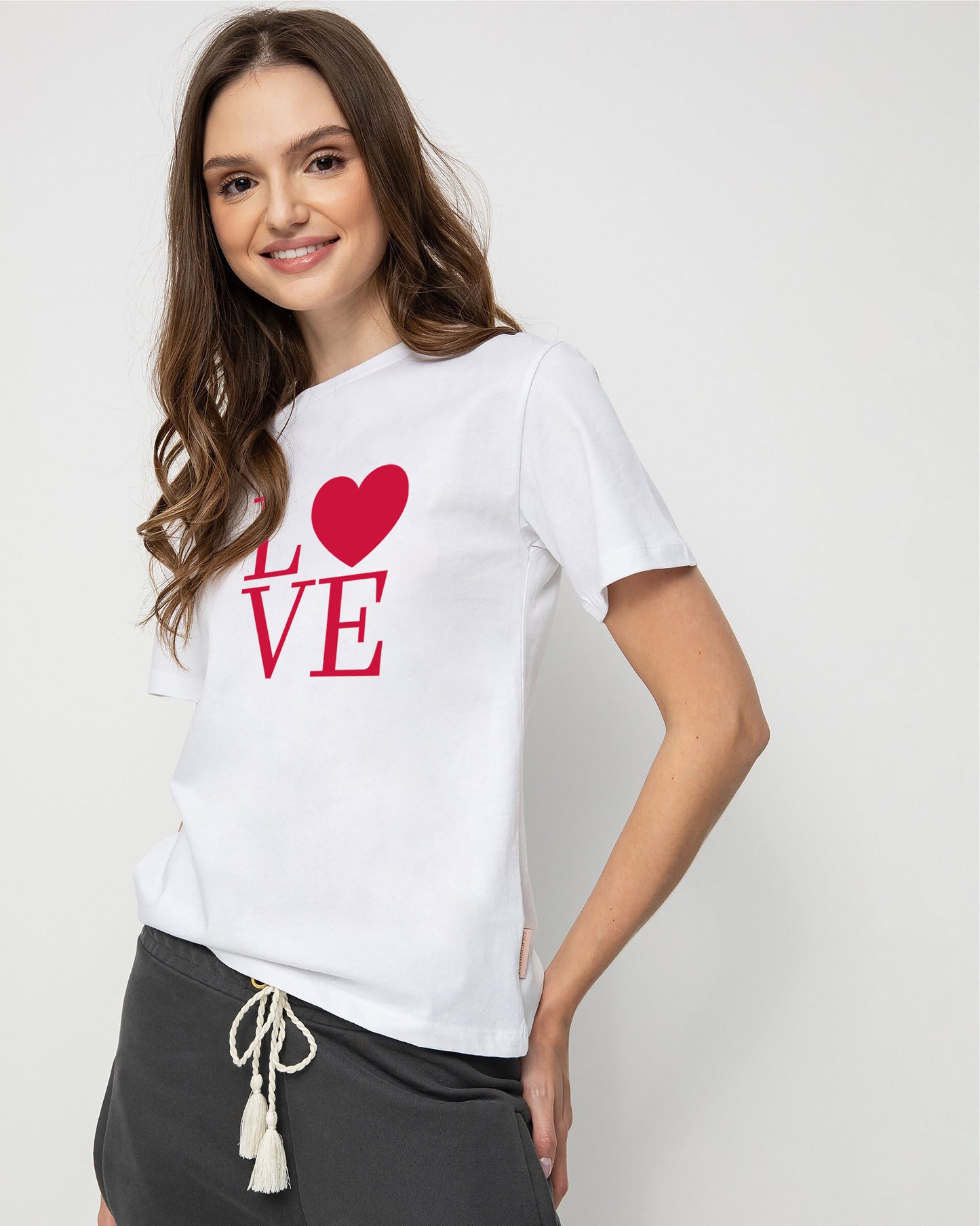 CAMISETA BLANCA LOVE