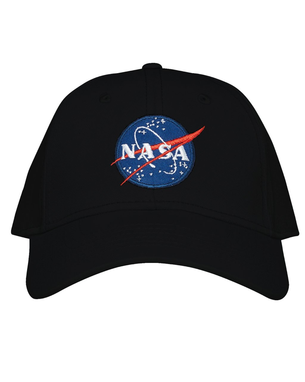 GORRA NEGRA LOGO NASA