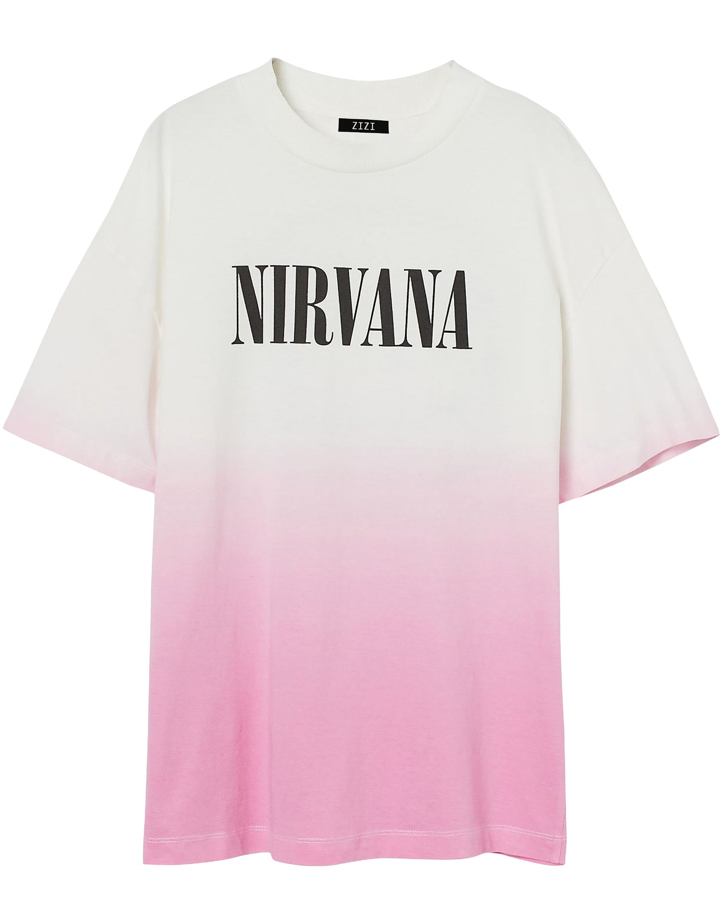 CAMISETA TINT ROSADO CARITA NIRVANA