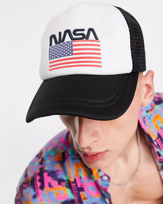 GORRA NASA BLANCA TRUCK