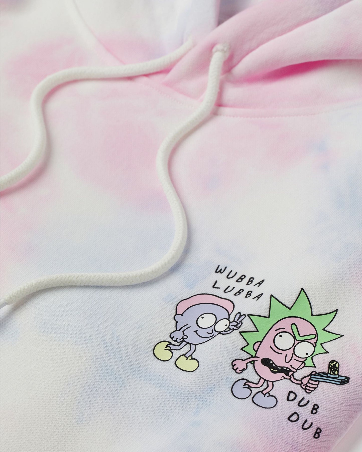 HOODIE TIE DYE RICK AND MORTY