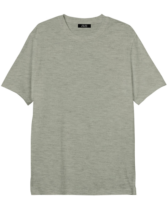 CAMISETA JASPEADA GRIS